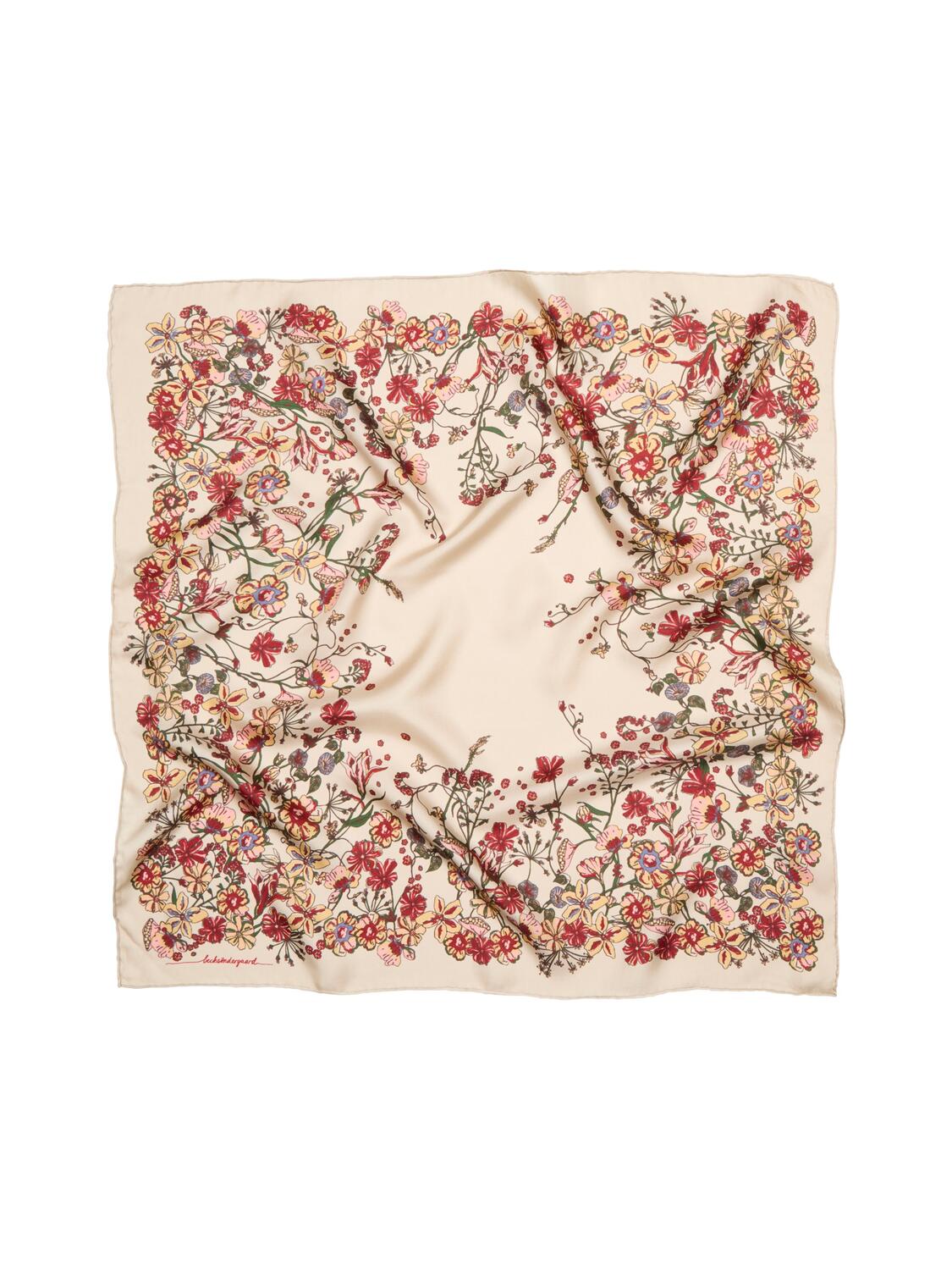 Floralia Sia silketørklæde - Multi Col.